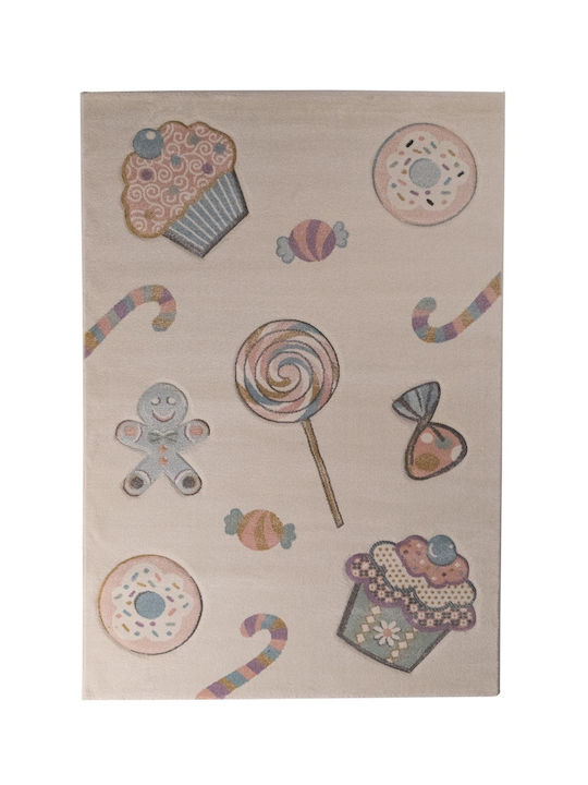 Tzikas Carpets 76772-260 Детско килимче Бежов 160x230см