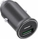 Serioux Автомобилен Зарядно Устройство 60W с Портове 1xUSB-A 1xType-C