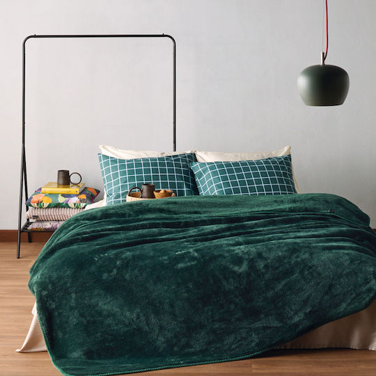 Kentia Monaco Κουβέρτα Βελουτέ Μονή 160x220εκ.
