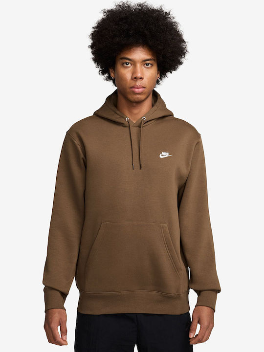 Nike Hoodie Sweatshirt with Brown Hood