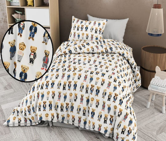 MayHome Детско Единично Сиво Одеяло 160x240см