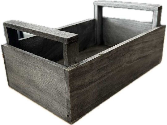 Yuk Bread Box Wooden 26x16x12cm