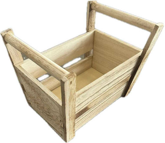 Yuk Bread Box Wooden 21x15x16cm