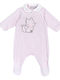 Chicco Бебешко Боди Дълъг ръкав Велур Pink