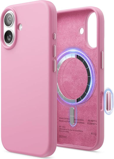 Elago Umschlag Rückseite Silikon Rosa (iPhone 17)