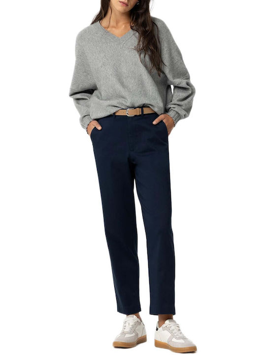 Tiffosi Women's Fabric Trousers Blue