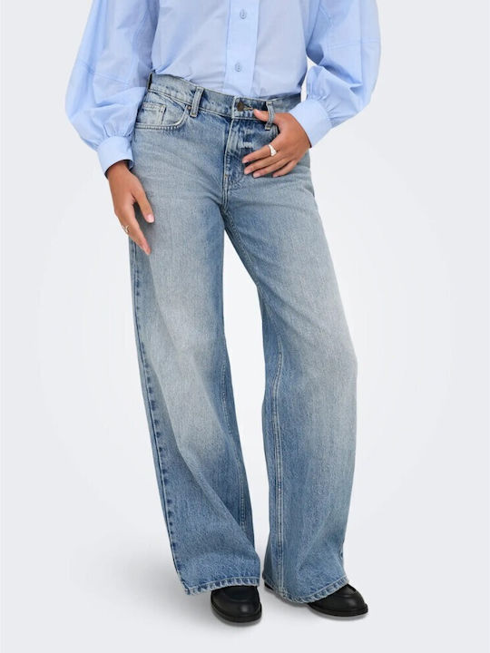Wide Хаимолемсо Дамски Дънки Medium Aged Denim