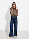 High Waist Women's Jean Trousers Denim