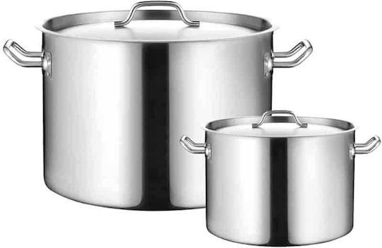 Temno Stainless Steel Pot Marmite 25lt / 35cm