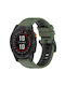 Armband Silikon Grün (Fenix 5S/5S Plus/6S/6S Pro/7S/7S Pro/8 (43mm))