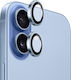 Blueo Протектор за камера Метална рамка Light Blue за iPhone 17