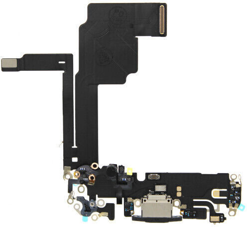 Cablu flexibil cu Port de încărcare în culoarea Albastru pentru iPhone 15 Pro