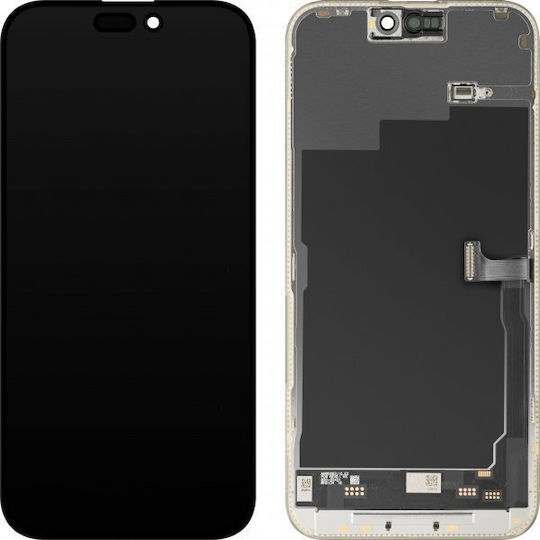 MP Екран със Сензорен Механизъм за iPhone 15 Pro Max (Черен)