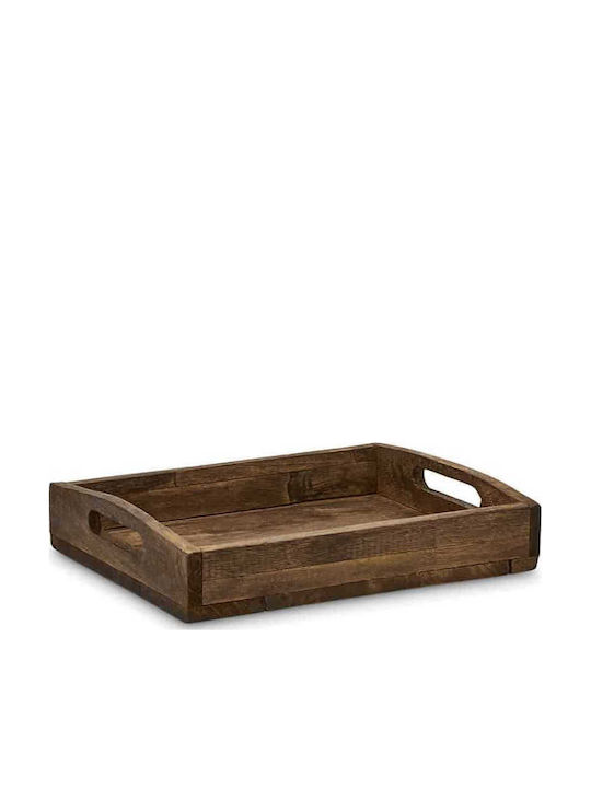 Yuk Ξύλινος Δίσκος Σερβιρίσματος 34x27x5cm