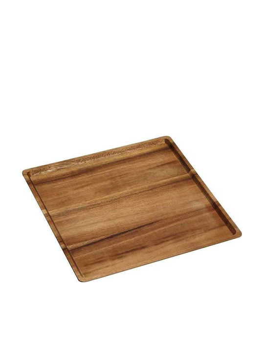Yuk Wooden Square Serving Tray 30x30x1.5cm CTC-16925-3 1pcs