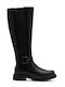 Leather Women's Boots Black