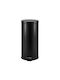 Temno Waste Bin Waste made of Stainless Steel with Pedal Black 30lt 1pcs