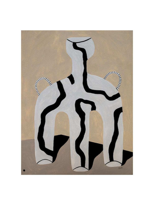 Poster Veins 01 Black Grey Beige 50 X 70 Cm Poster Club