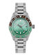 Out Of Order Men's Watch 40mm Automatic with Silver Metal Bracelet