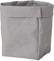 Grey Canvas Brotkorb zum Servieren 12x21cm