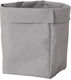 Ψωμιέρα Καμβάς Grey 15x24εκ