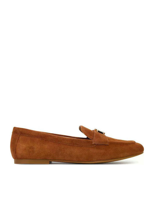 Women's Moccasins in Tabac Brown Color