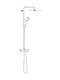 Grohe Duschsäule mit Armatur Silber