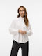 Women's Long Sleeve Shirt White
