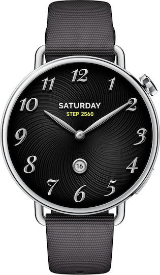 Xiaomi Watch S4 Aluminium 41mm Waterproof with Heart Rate Monitor (Black)
