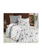 MayHome Kids Duvet Set Single with Pillowcase Gray 160x240cm