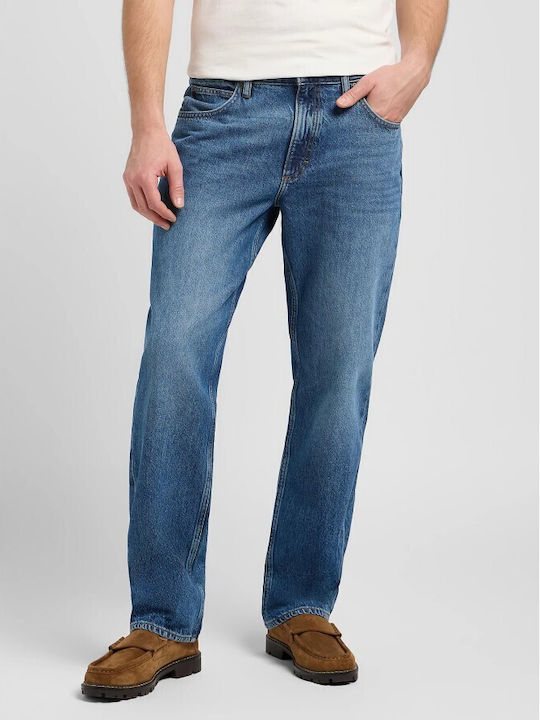 Lee Pantaloni Jeans pentru Bărbați Albastru