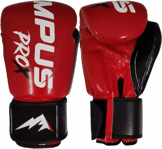 Olympus Sport Kids Boxing Gloves Leather for Match Red