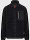 Men's Fleece Cardigan Black