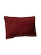 H&T Zierkissen Burgundisch 37x55cm