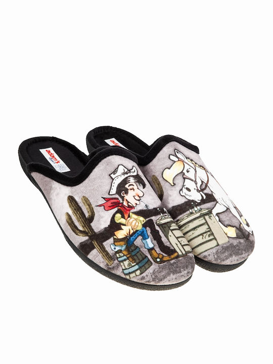 Lucky Luke Men's Slipper Black
