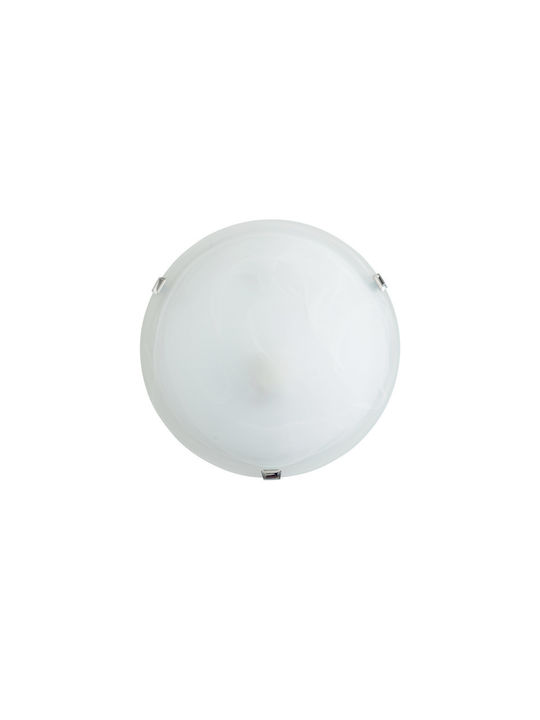 Aca Albatre Deckenleuchte 40cm Weiß