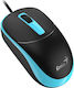 Genius DX-123 Cu fir Mouse Albastru