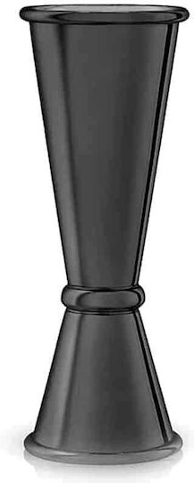 Μεζούρα Bar Ανοξείδωτη 18/10 Japanese Style Gunmetal Black 25/50 Graduated
