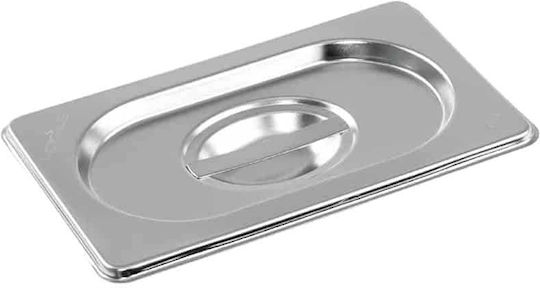 Gastronorm Deckel 1/9 Edelstahl Inox 18/0