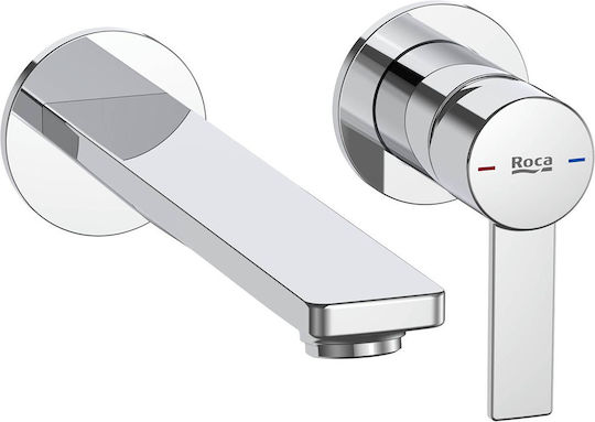 Roca Built-in Faucet Mixer for Shower Silver 8433290927504