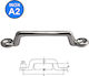 M8366-b Inox Strap Loop 62mm