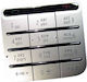 Nokia C3-01 Keypad Gr Silver