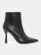 Leather Women's Ankle Boots Black