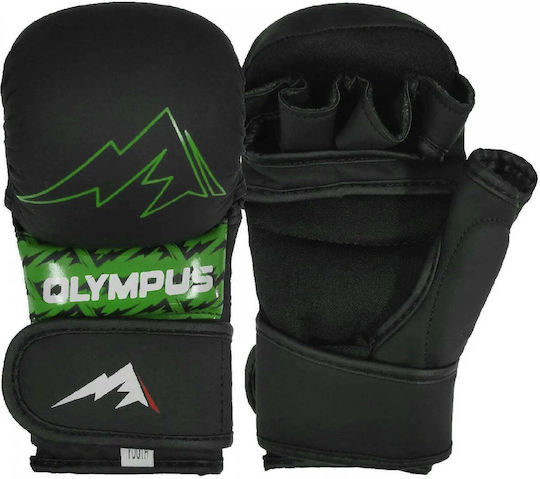 MMA Ръкавици Sparring Olympus Pro X Spar Z Черно Зелено