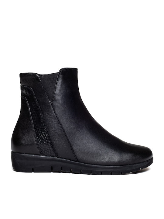 Stiefeletten Damen Schwarz