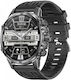 BlitzWolf BW-AT6 Plus 51mm Smartwatch mit Pulsmesser (Schwarz)