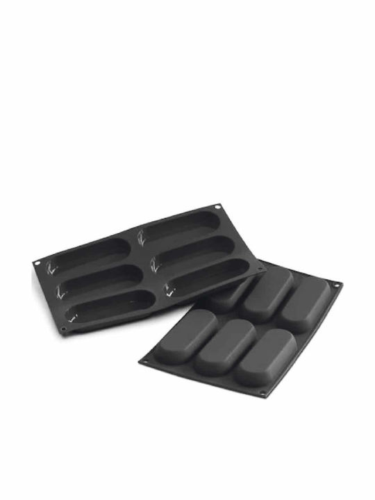 Martellato Backform Silikon 6 Plätze 1cm