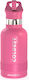 Proteas Filter Kinderflasche Thermos Rostfreier Stahl mit Strohhalm Rosa 355ml
