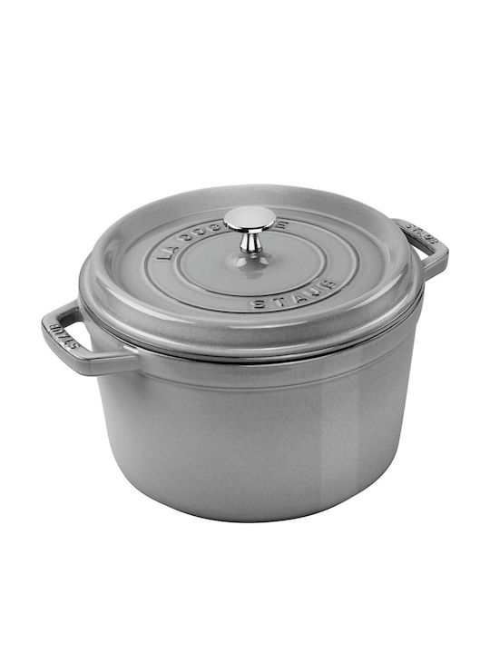 Staub Round din Fontă 4.8lt / 24cm