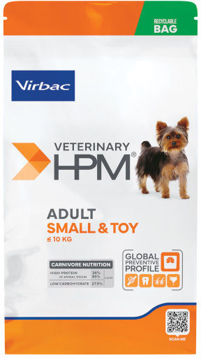Virbac 1.5kg Ξηρά Τροφή για Ενήλικους Σκύλους Μικρόσωμων Φυλών με Χοιρινό, Κοτόπουλο, Ρύζι, Πουλερικά και Πατάτες
